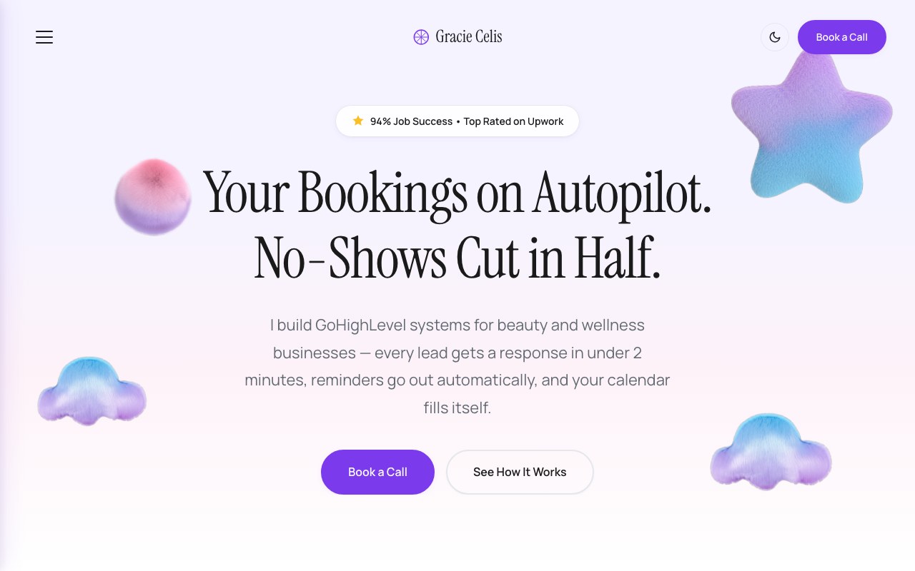 Gracie Celis website preview